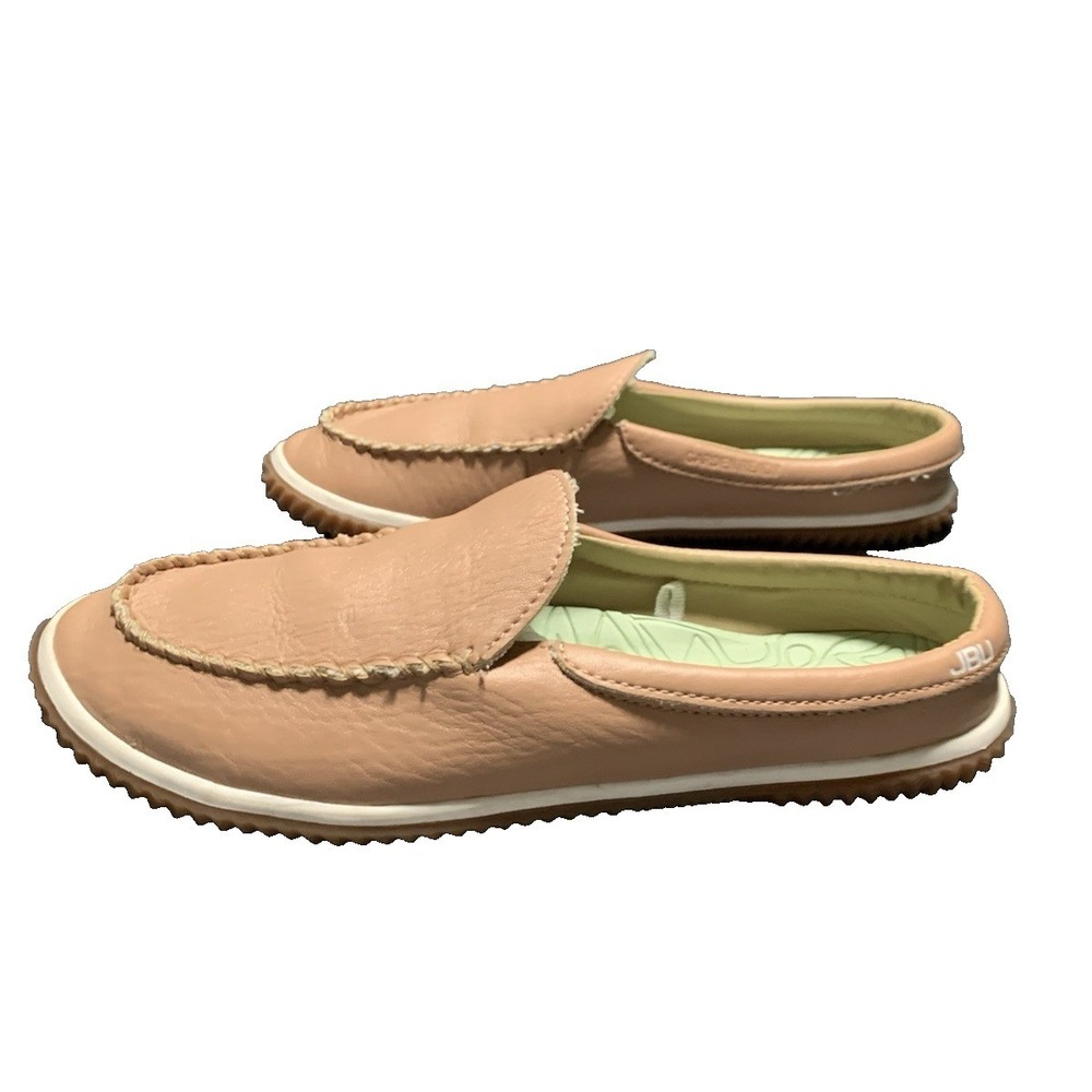 JBU Torino Mule Womens 8 M Slip On Peachy Pink Tan B2TRM69 Jambu